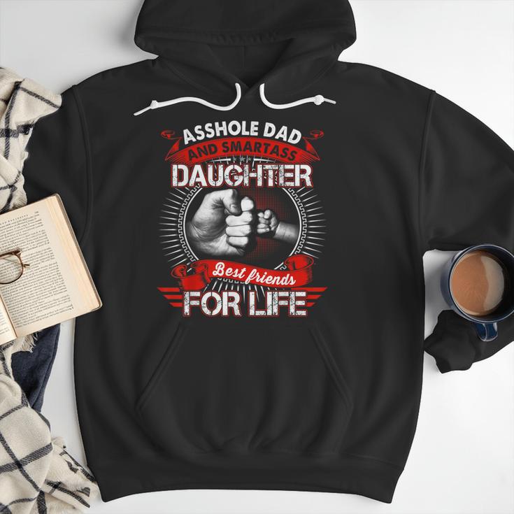 Asshole Dad And Smartass Daughter Best Friend For Life Men Hoodie Asshole Dad And Smartass Daughter Best Friend For Life Men Hoodie