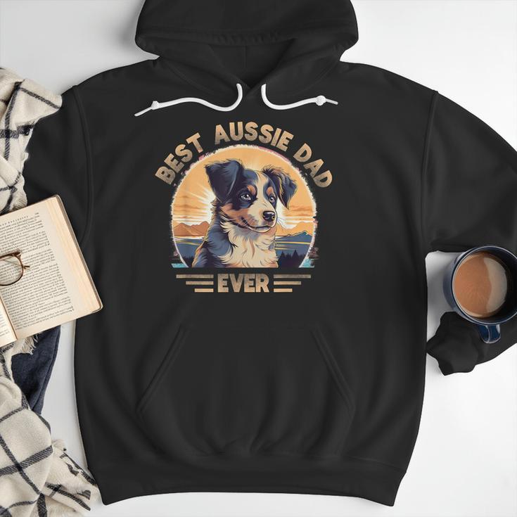 Aussie DAD Australian Shepherd Men Hoodie