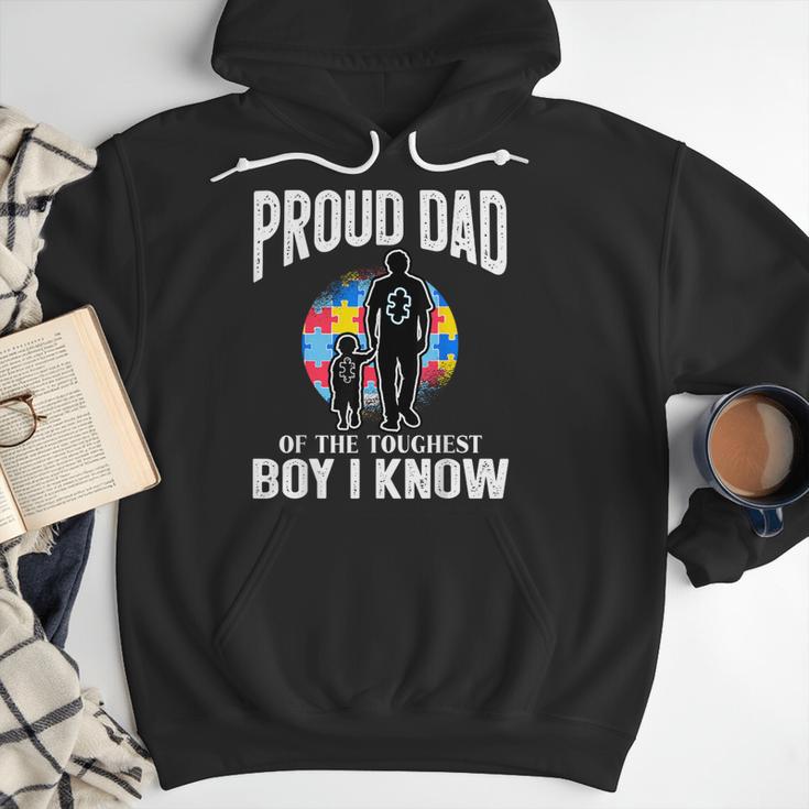 Autism Awareness For Proud Dad Support Autistic Kids Men Hoodie