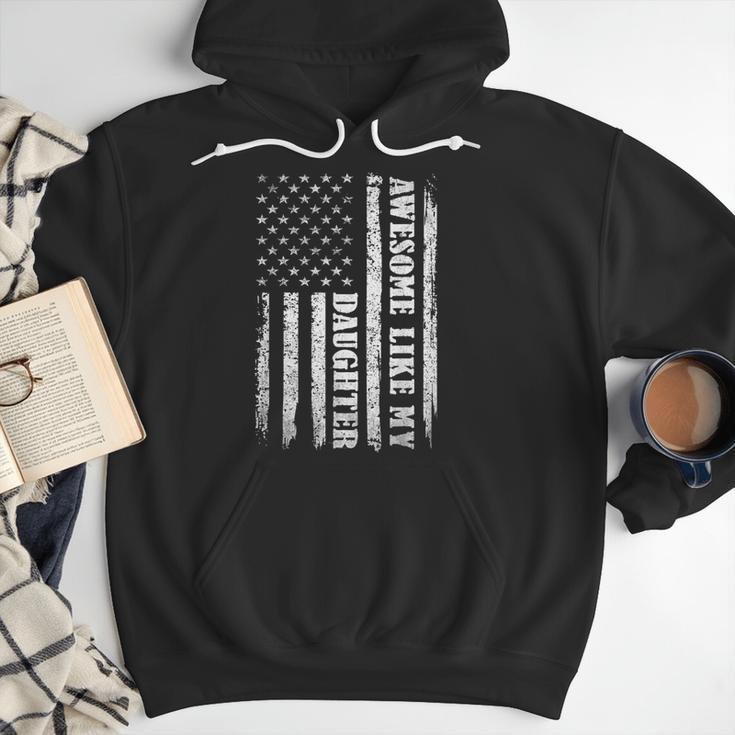Awesome Like My Daughter Men For Dad Fathers Day Men Hoodie