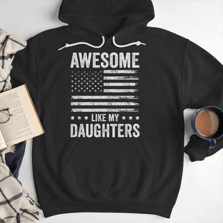 Awesome Like My Daughters Men Fathers Day Dad Men Hoodie