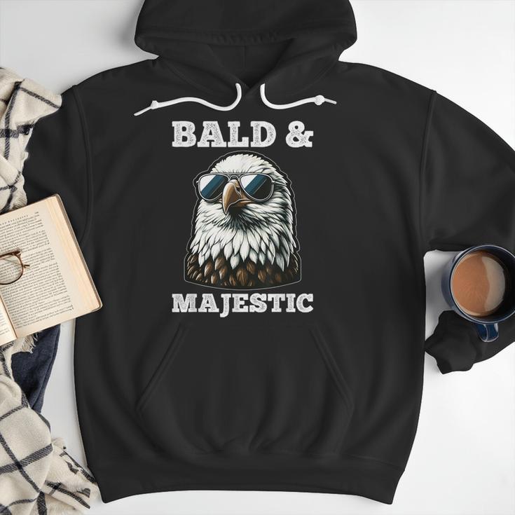Bald & Majestic Sexy Bald Guy Dad Men Hoodie