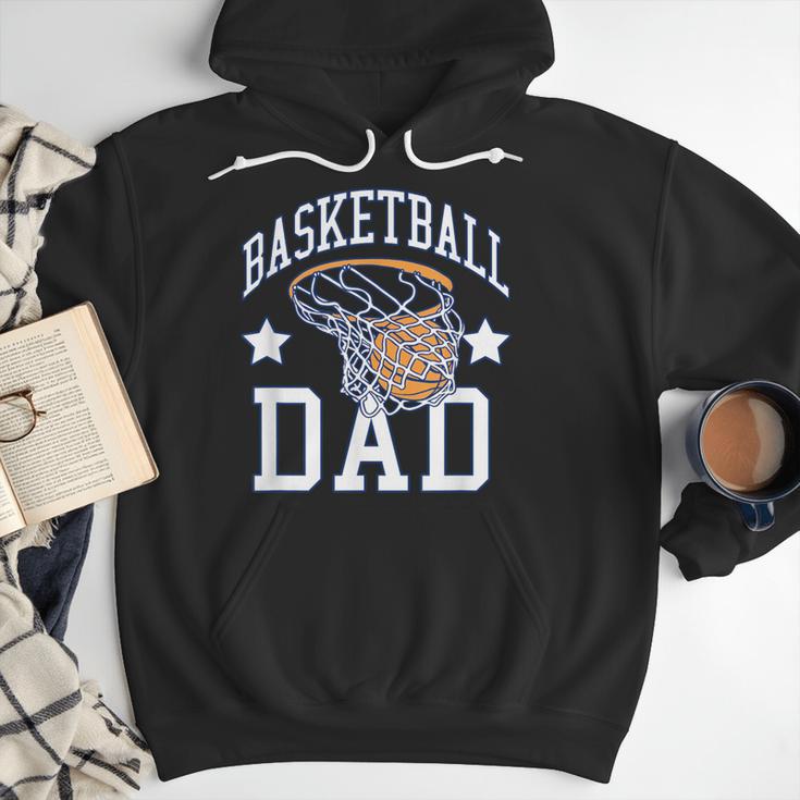 Basketball Dad Coach Sports Fan Men Hoodie
