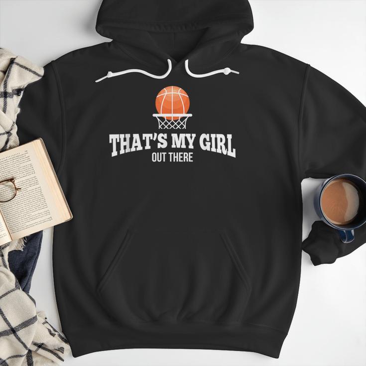 Basketball For Mom & Dad That's My Girl T-Shirt Men Hoodie