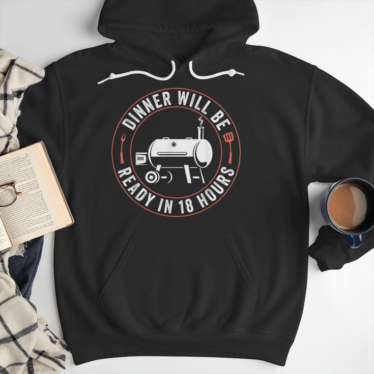 BBQ Dad Smoking Meat Smoker Barbecue Dad Apparel Men Hoodie