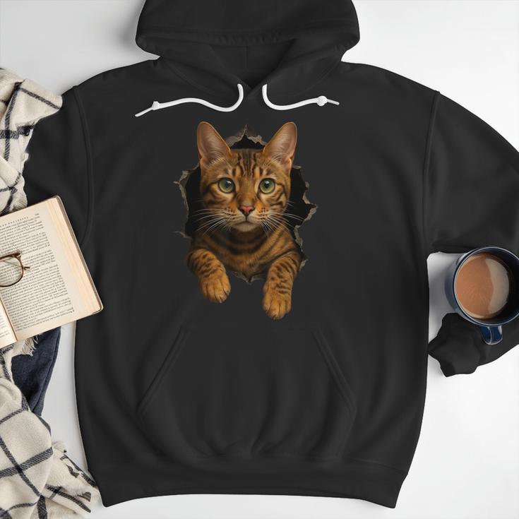 Bengal Cat Lover Animal Pet Bengal Cat Owner Mom Cat Dad Cat Men Women Kids Men Hoodie
