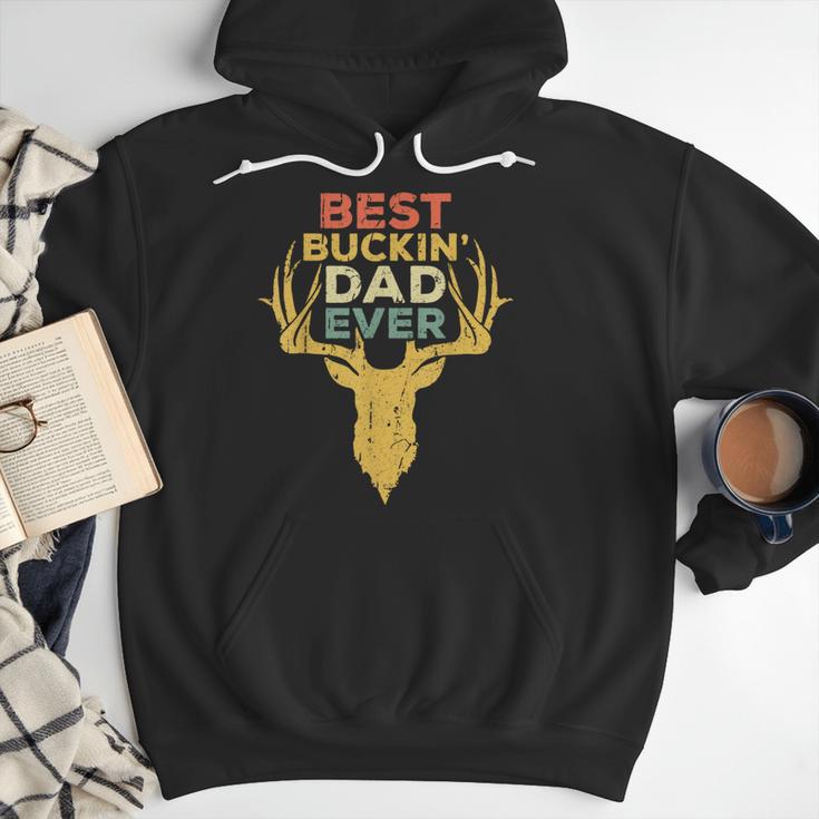 Best Buckin' Dad Ever Shirt Men Hunting Fathers Day Men Hoodie