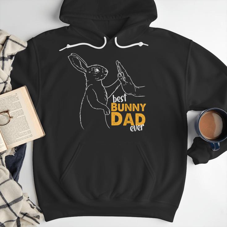 Best Bunny Dad Ever Rabbit Daddy Bunny Father Bunny Men Hoodie