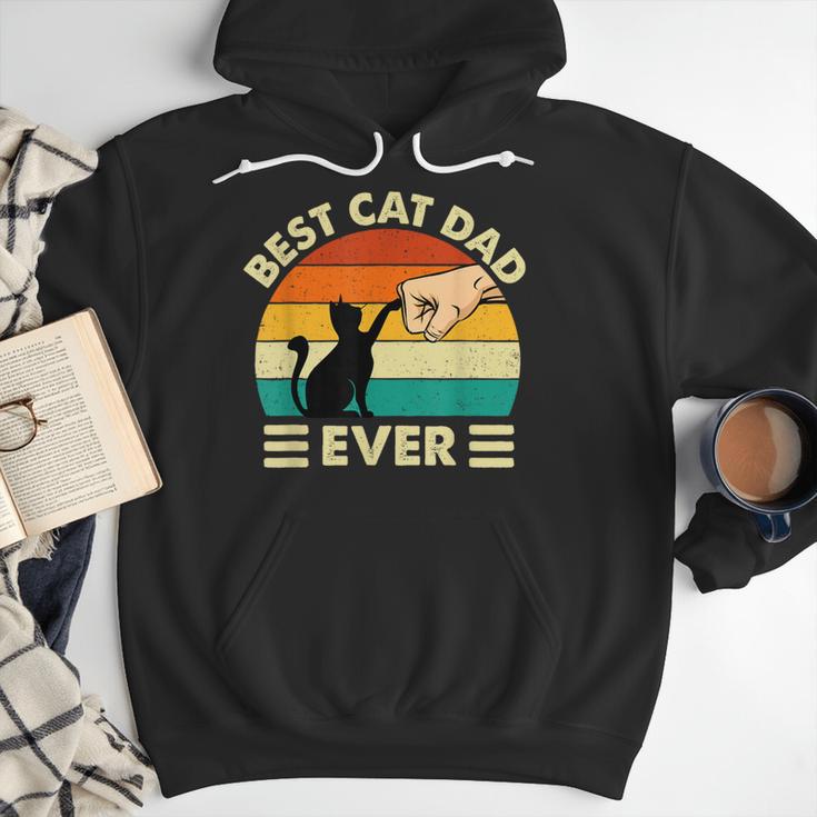 Best Cat Dad Ever Cat Lover Kitten Owner Kitty Men Hoodie
