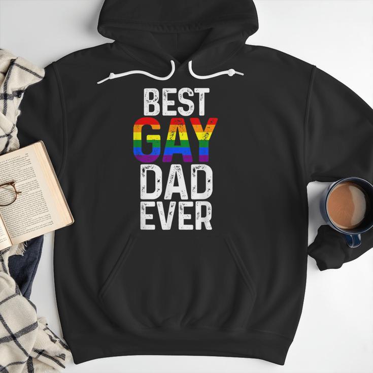 Best Gay Dad Ever LGBTQ Men Hoodie