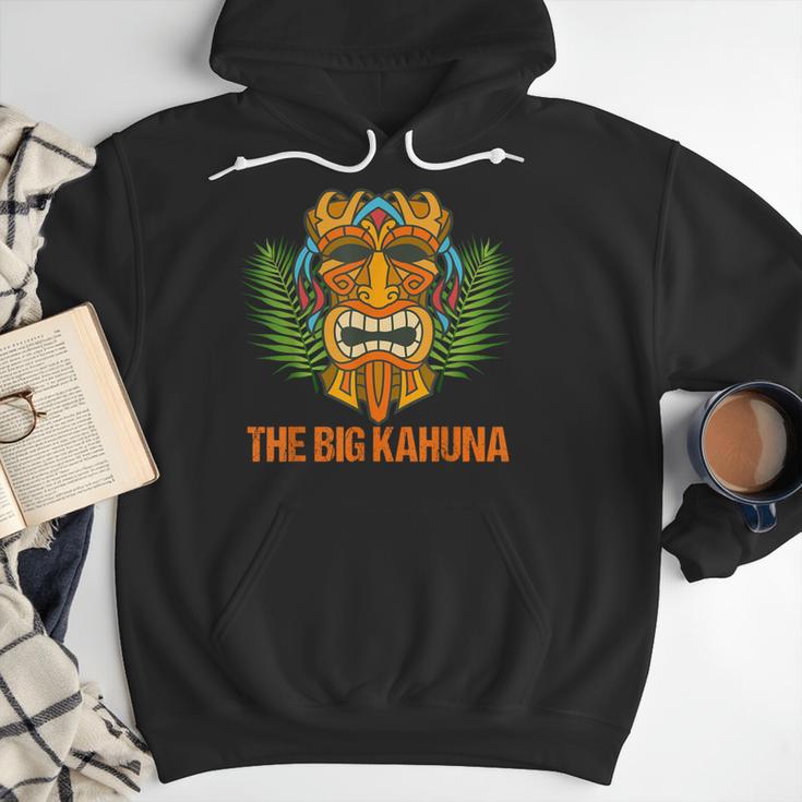 The Big Kahuna Hawaiian Tiki Dad Boss T-Shirt Men Hoodie