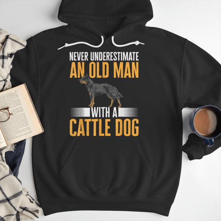 Blue Heeler Dad Australian Cattle Dog Men Men Hoodie