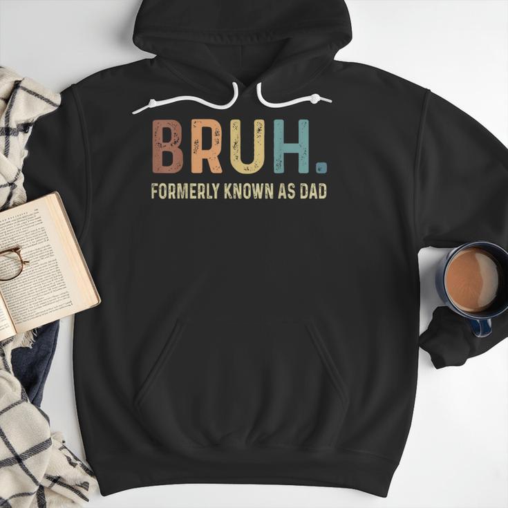 Bruh Formerly Known As Dad Men Hoodie Bruh Formerly Known As Dad Men Hoodie