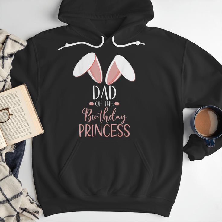 Bunny Dad Of The Birthday Princess Matching Family Men Hoodie