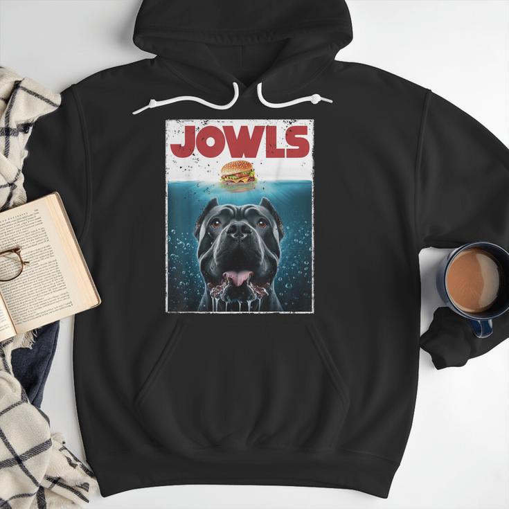 Cane Corso Jowls Top Drool Burger Dog Mom Dog Dad Men Hoodie