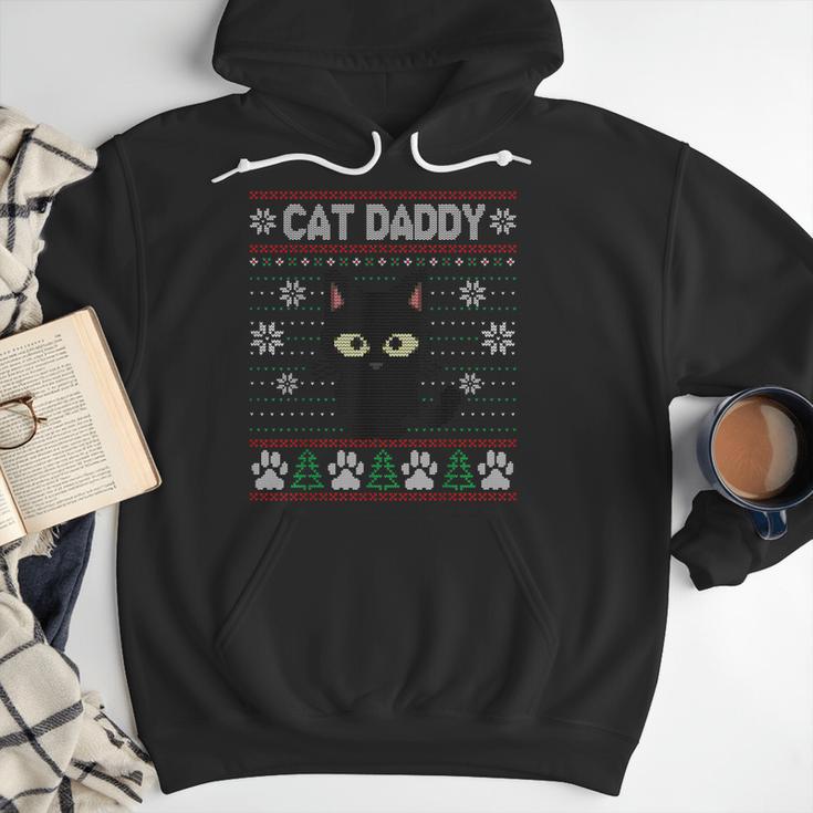 Cat Daddy Ugly Christmas Sweater Pajama Kitty Cat Lover Xmas Men Hoodie Cat Daddy Ugly Christmas Sweater Pajama Kitty Cat Lover Xmas Men Hoodie