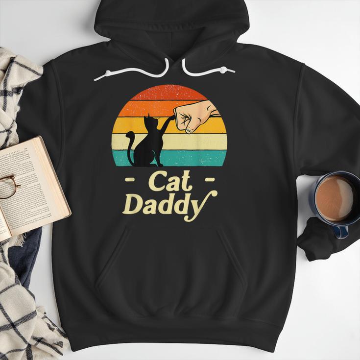 Cat Daddy Vintage Cat Lover Cat Dad Fathers Day Men Hoodie Cat Daddy Vintage Cat Lover Cat Dad Fathers Day Men Hoodie