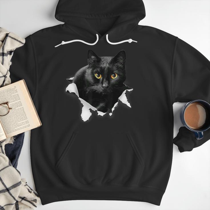 Cat Torn Cloth For Cat Lover Cat Dad Cat Mom Men Hoodie
