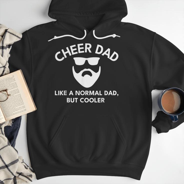 Cheer Dad Cheerleading Bearded Definition Men Hoodie