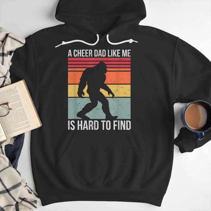 Cheer Dad Cheerleading Bigfoot Men Hoodie