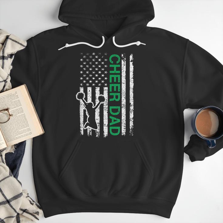 Cheer Dad Flag Green Cheerleading Men Hoodie Cheer Dad Flag Green Cheerleading Men Hoodie