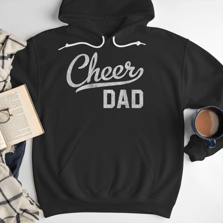 Cheer Dad Proud Cheerleading Dad Small Men Hoodie