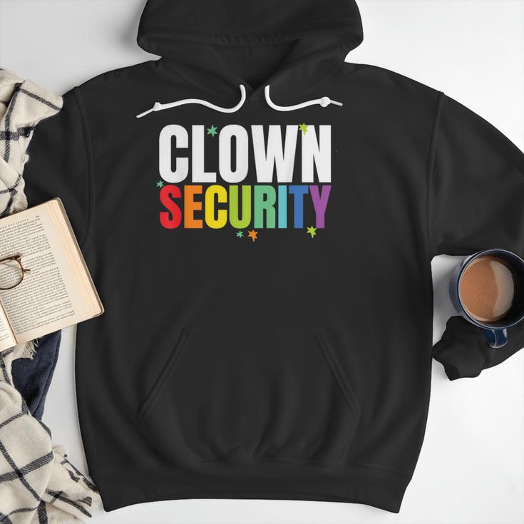 Clown Security Halloween Dad Mom Costume Men Hoodie