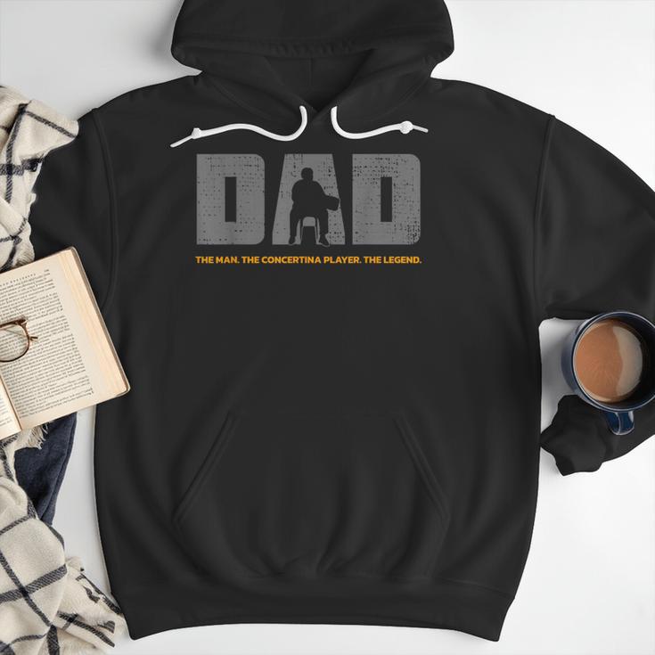 Concertina Dad And Concertina Player Father For Concertina Men Hoodie Concertina Dad And Concertina Player Father For Concertina Men Hoodie