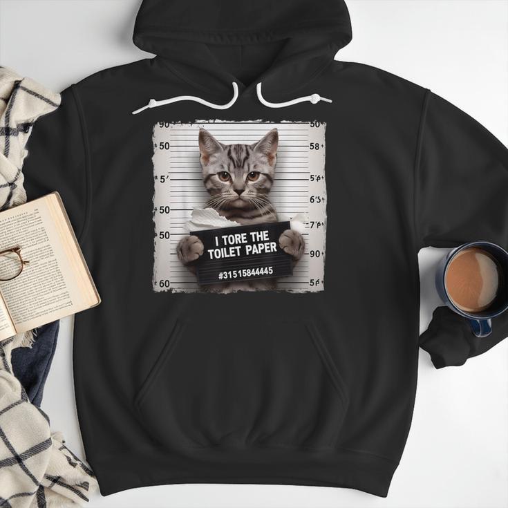 Cute Cat Mugshot Humorous Cat For Cats Lover Cat Mom Cat Dad Men Hoodie Cute Cat Mugshot Humorous Cat For Cats Lover Cat Mom Cat Dad Men Hoodie