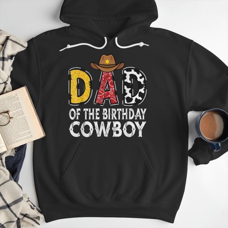 Dad 1st Birthday Cowboy Western Dad Birthday Boy Men Hoodie Dad 1st Birthday Cowboy Western Dad Birthday Boy Men Hoodie