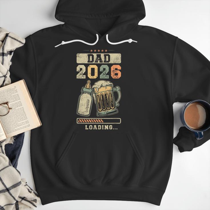 Dad 2026 Loading Baby Shower Going To Be a Dad Gender Reveal Men Hoodie