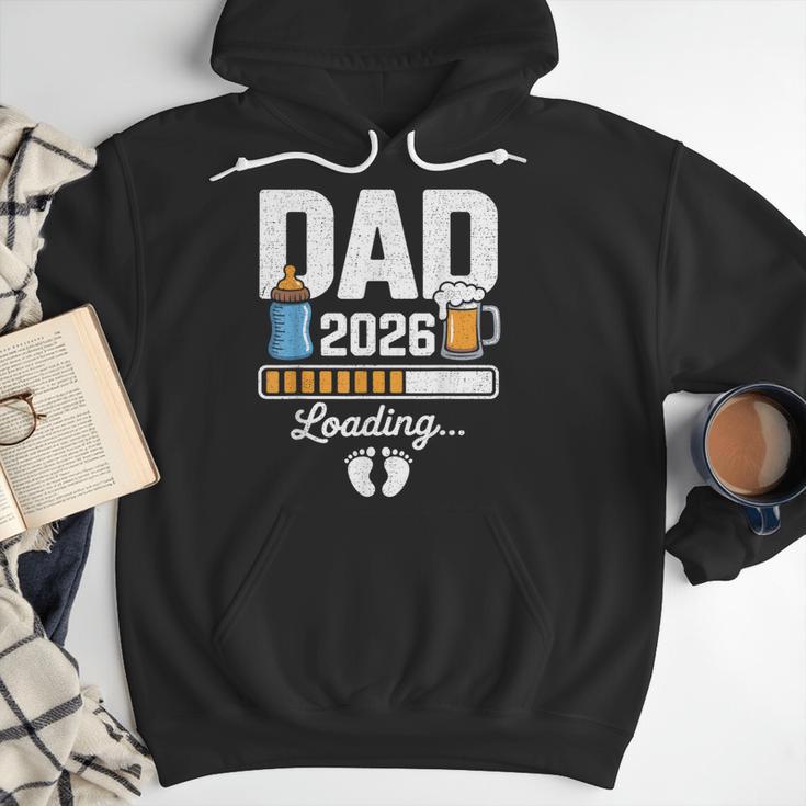 Dad 2026 Loading Expecting New Baby Announcement Men Men Hoodie