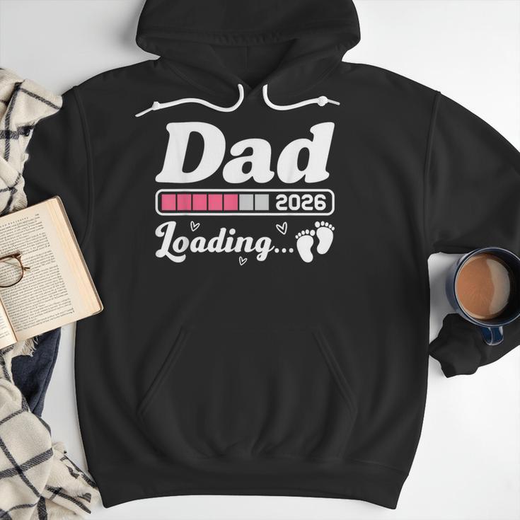 Dad To Be 2026 Loading Pink Pregnancy Reveal New Dad Daddy Men Hoodie Dad To Be 2026 Loading Pink Pregnancy Reveal New Dad Daddy Men Hoodie