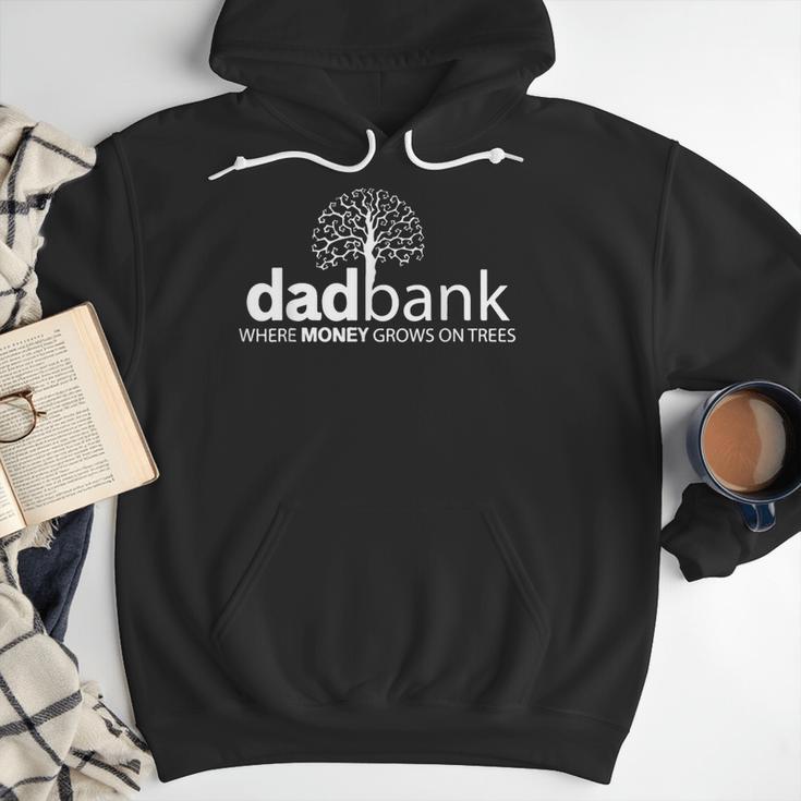 Dad Bank Where The Money Grows On Trees New Dad Tees Men Hoodie
