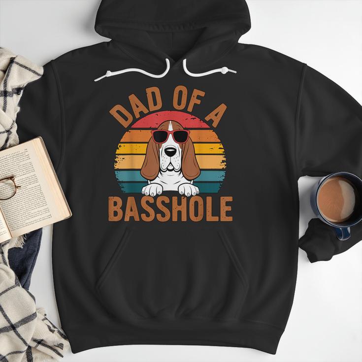 Dad Of a Basshole Basset Hound Owner Men Hoodie Dad Of a Basshole Basset Hound Owner Men Hoodie