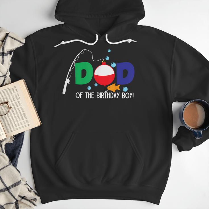Dad Of The Big One Fishing Boy First Birthday Ofishally Men Hoodie