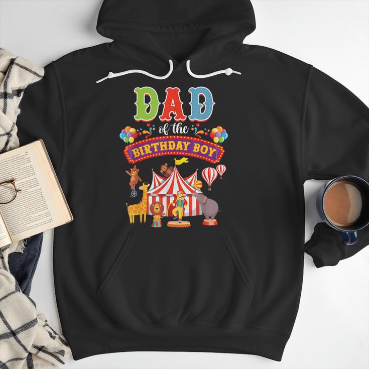 Dad Of The Birthday Boy Carnival Circus 1st Birthday Party Men Hoodie