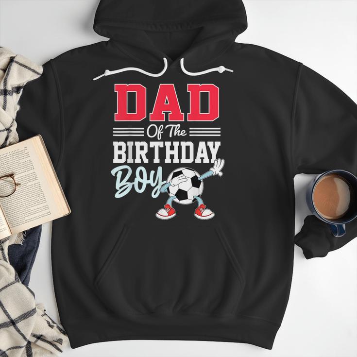 Dad Of The Birthday Boy Shirt Soccer Party Family Daddy Men Hoodie