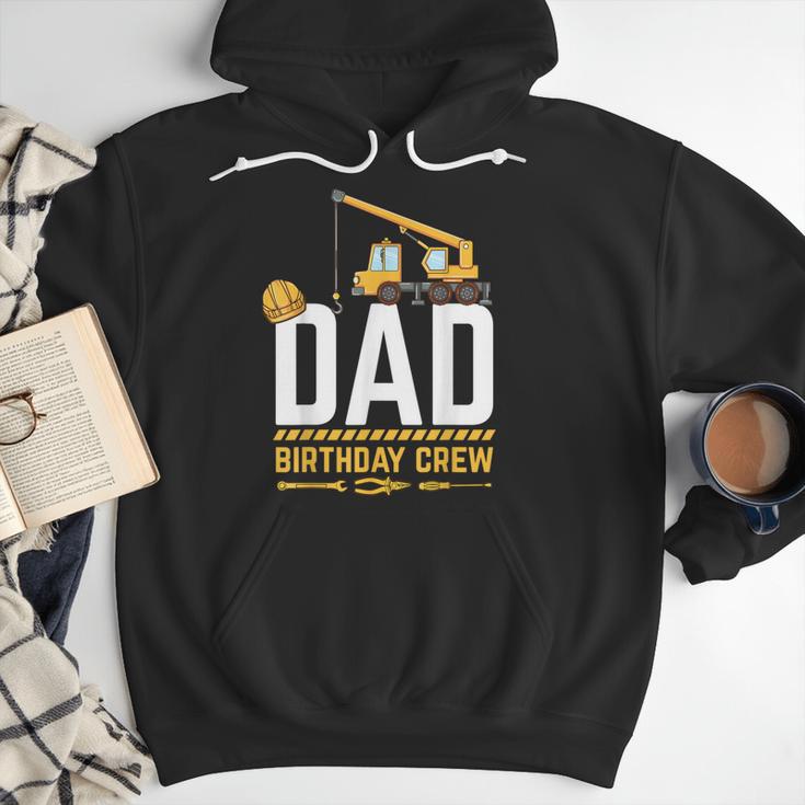 Dad Birthday Crew Construction Men Hoodie