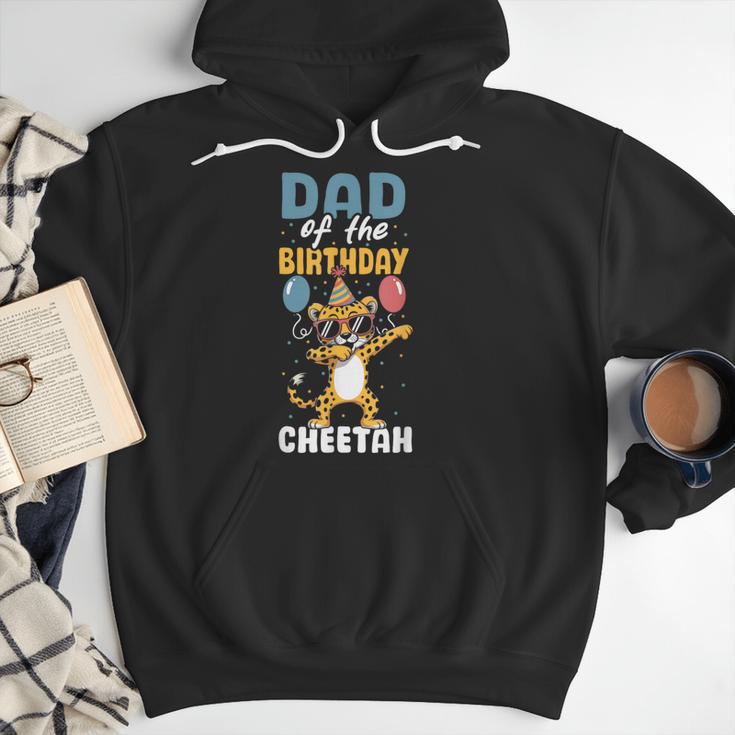 Dad Of The Birthday Girl Boy Cheetah Men Hoodie