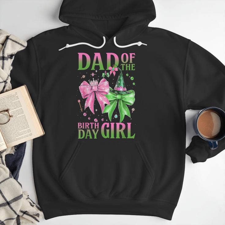 Dad Of The Birthday Girl Coquette Matching Family Party Men Hoodie