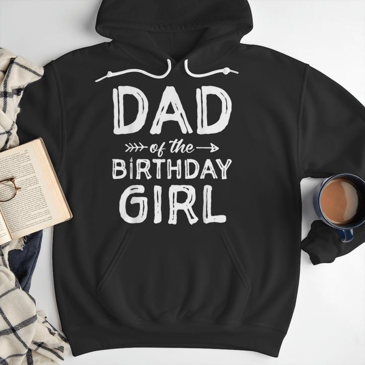 Dad Of The Birthday Girl Father's Day Men Men Hoodie