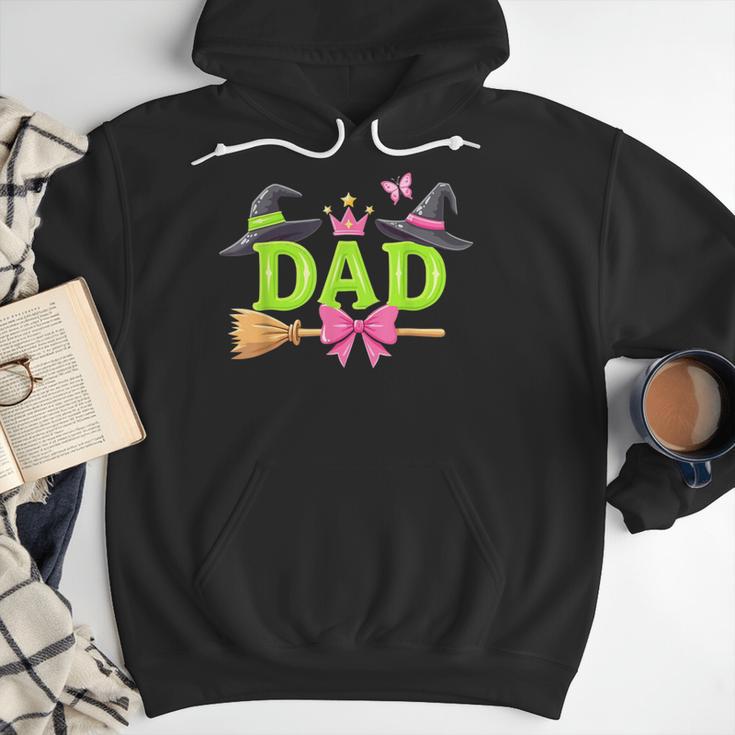 Dad Of The Birthday Girl Witch Family Party Decorations Men Hoodie