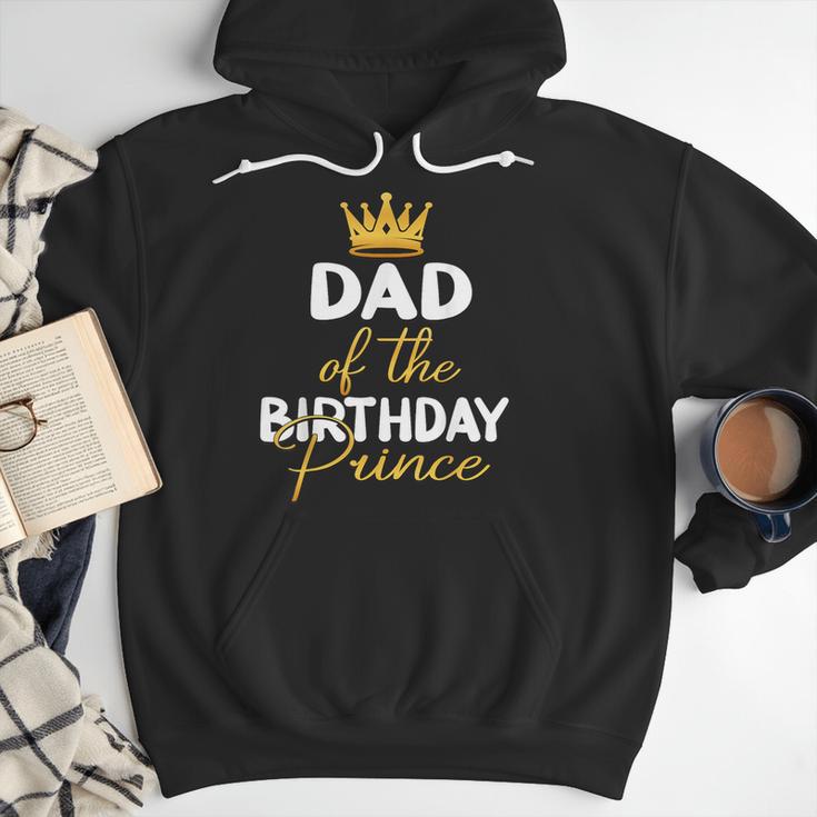 Dad Of The Birthday Prince Boy Bday Party Idea For Him Men Hoodie