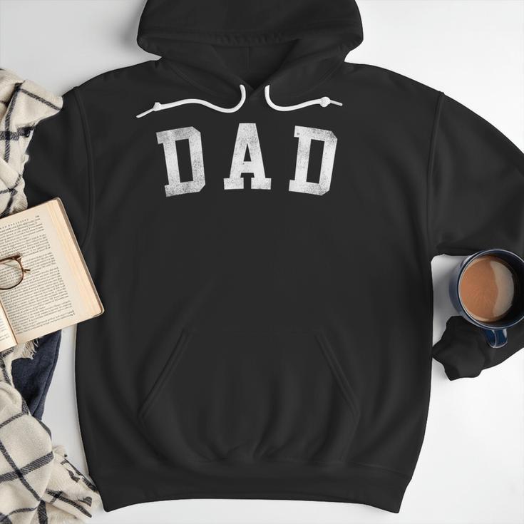 Dad Classic Bold Font Father's Day Dad Men Hoodie