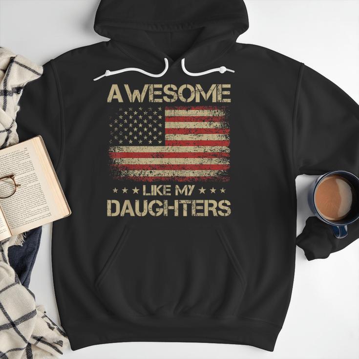 Dad From Daughter Awesome Like My Daughters Men Hoodie