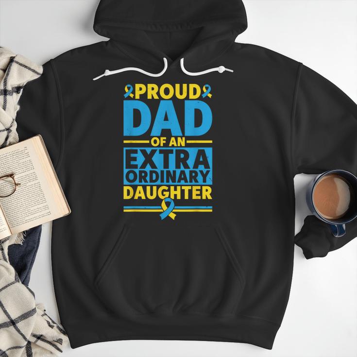 Dad Of An Extraordinary Daughter Down Syndrome Awareness Day Men Hoodie Dad Of An Extraordinary Daughter Down Syndrome Awareness Day Men Hoodie