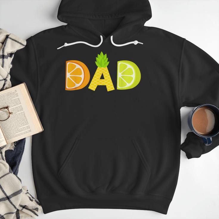Dad Fruitarian Lover Summer Father Fruit Slice Men Hoodie Dad Fruitarian Lover Summer Father Fruit Slice Men Hoodie