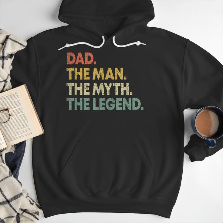 Dad The Man The Myth The Legend Men Dad Father's Day Men Hoodie