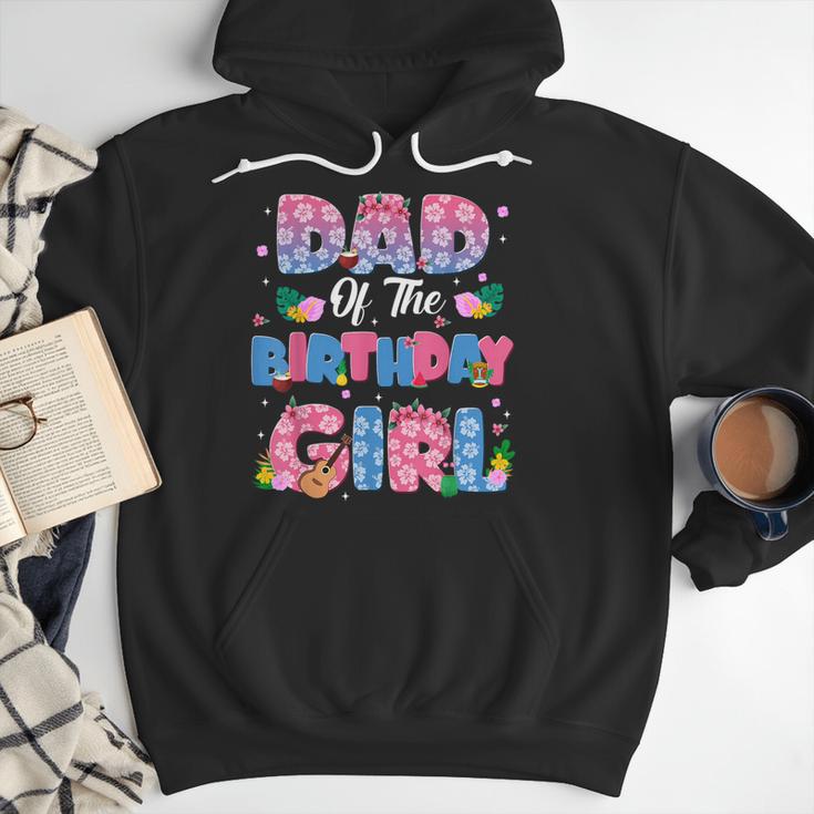 Dad And Mom Of The Birthday Girl Party Decor Family Matching Men Hoodie